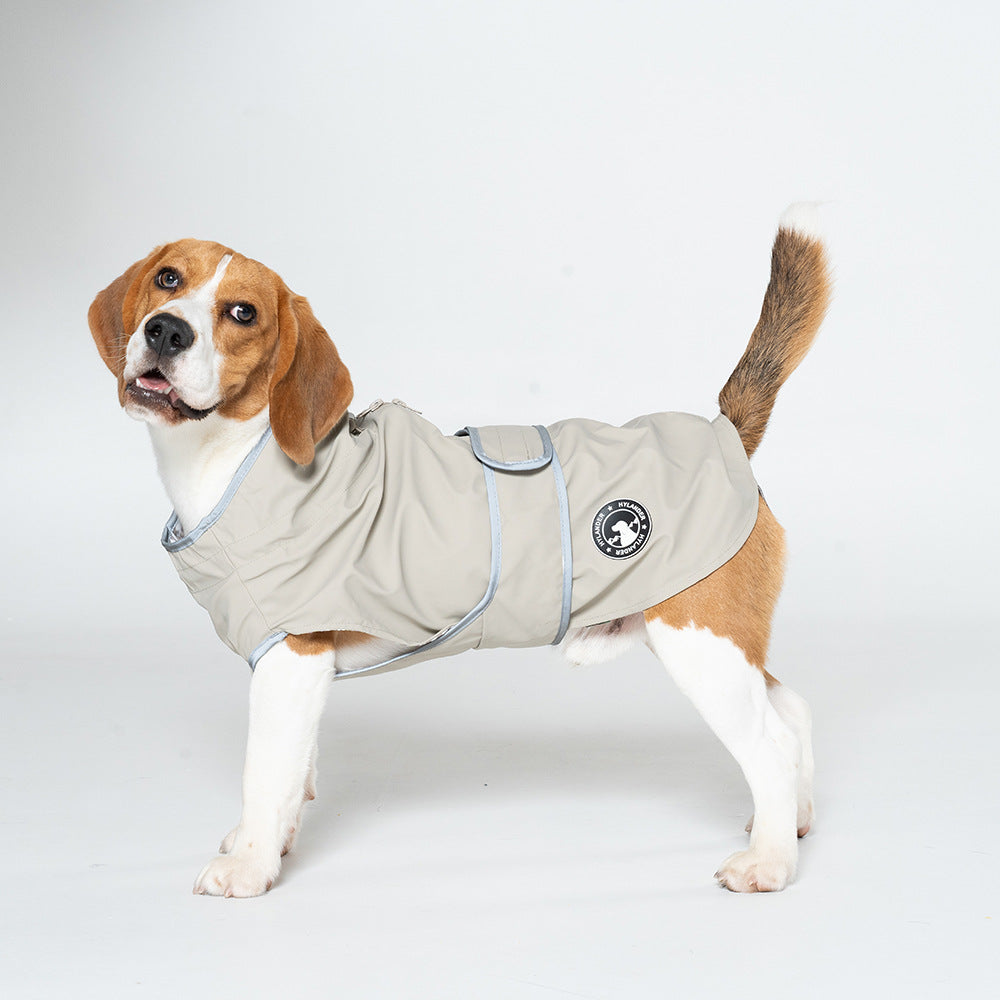 Waterproof Windproof Dog Raincoat, Polyester, image 7 of 9