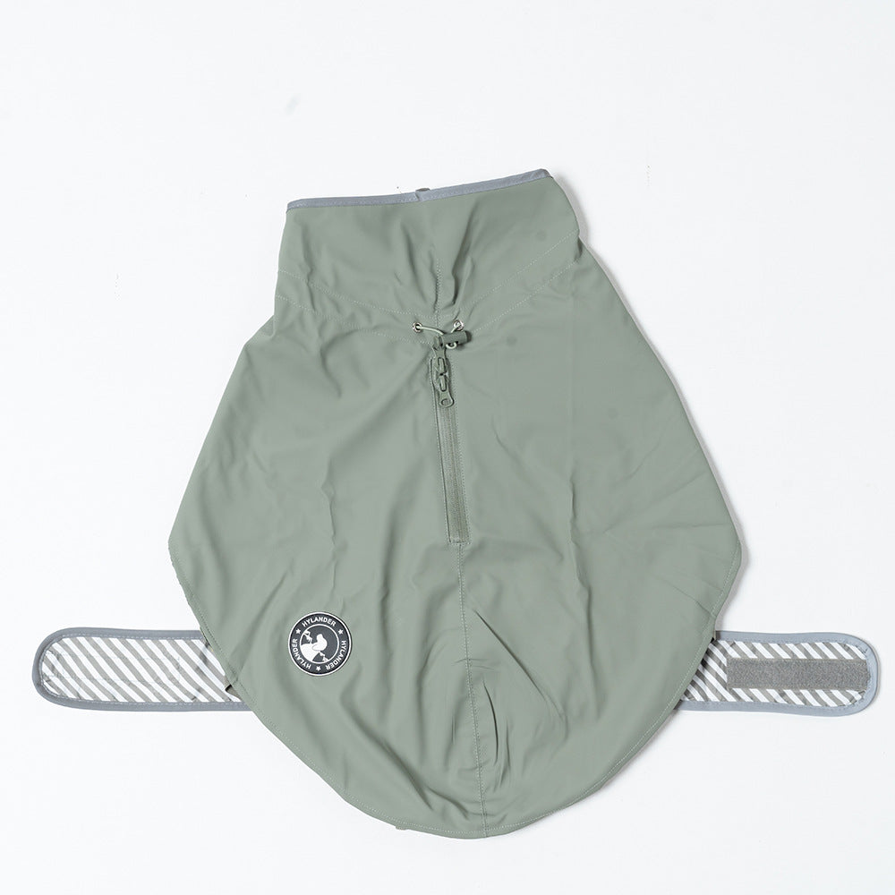 Waterproof Windproof Dog Raincoat, Polyester, image 6 of 9