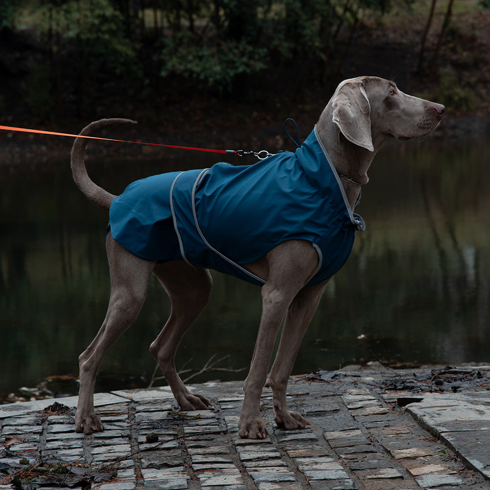 Waterproof Windproof Dog Raincoat, Polyester, image 9 of 9