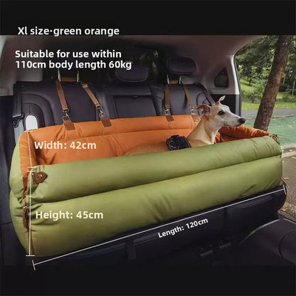 Dog Car Bed with Removable Washable Cushion, image 2 of 10