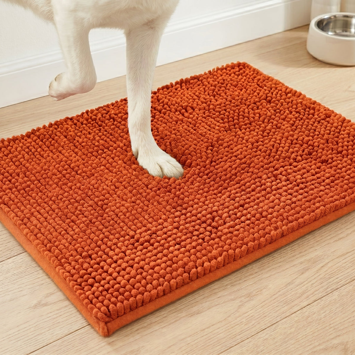 Absorbent Chenille Dog Door Mat, Non-Slip, Machine Washable, image 14 of 14